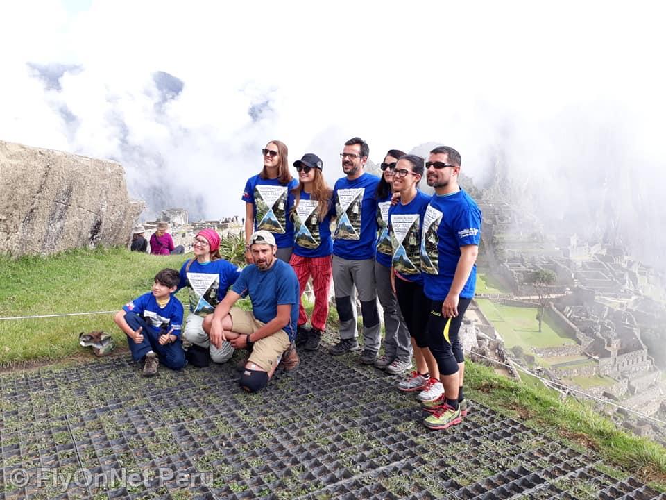 Photo Album: The group in Machu Picchu, Inca Trail