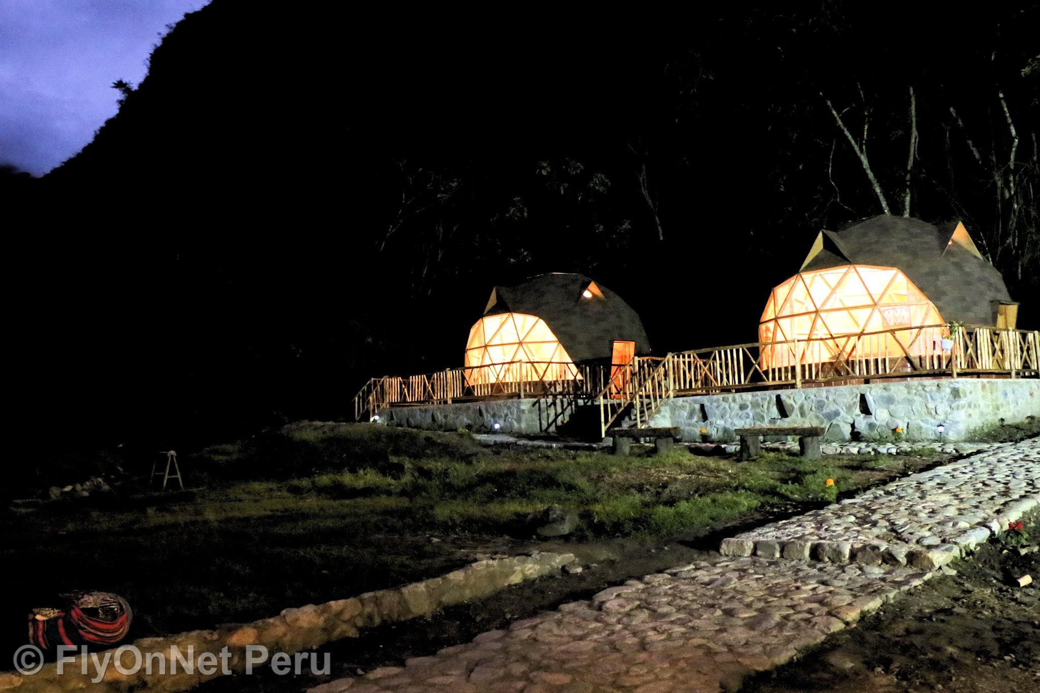 Photo Album: Domes by night, Ecolodge Majestic