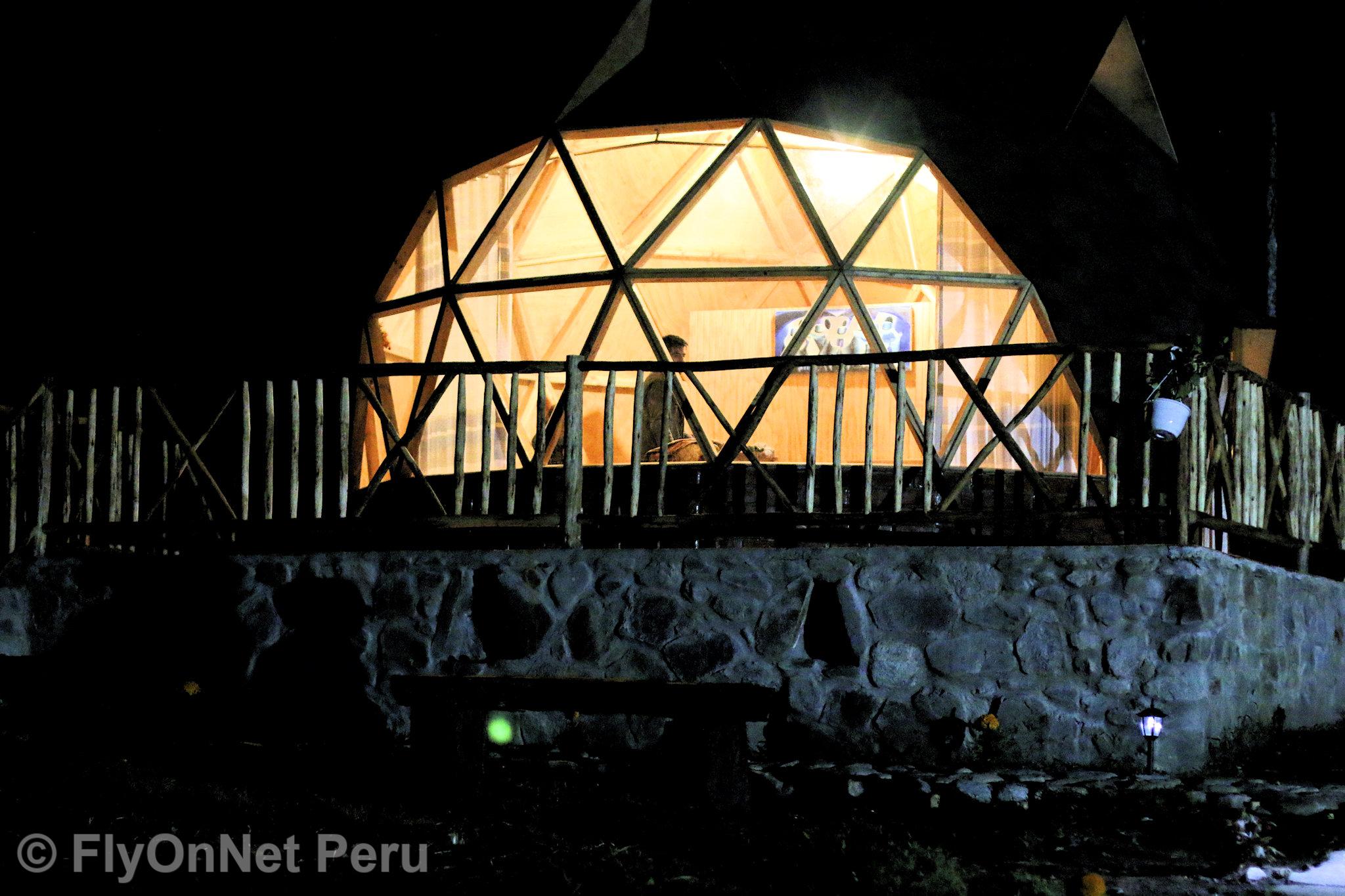 Photo Album: Dome by night, Ecolodge Majestic